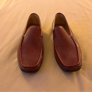 Faranzi Men’s Loafers Red Burgundy Size 9 New In Box